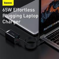 Gambar BASEUS KEPALA CHARGER 65W GAN3 FAST CHARGING ADAPTOR USB + TYPE C 4IN1 - 65W PRO dari Citos Global Teknologi undefined 3 Tokopedia