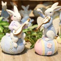 Gambar Bunny Musical Instrument Statue Finely Designed Cute Appearance for dari Mataharisa undefined 2 Tokopedia