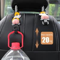 Gambar 2 Pcs Hooks For Bags Car Clips Front Seat Headrest Organizer Holder dari calistay undefined 2 Tokopedia