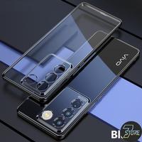Gambar Soft Case Plating Square Chrome Casing Vivo Y100 Clear Slim Fit Cover - Hitam dari Pitoe Store Online undefined 1 Tokopedia