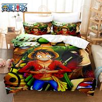 Gambar LL ACE Nami Luffy 3PCS Bedding Set One Piece Zoro Sanji Kids Duvet C dari Laris Lion undefined 4 Tokopedia