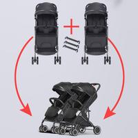 Gambar HS Twin Baby Strollers Portable Lightweight Travel Cart Detachable C dari Herjan Shop undefined 2 Tokopedia