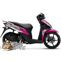 Gambar Decal Spacy Full body Stiker Full Body Honda Spacy  - Ducati - Biru, Glossy dari decalmatic_NEW undefined 4 Tokopedia