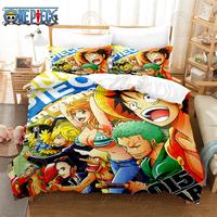 Gambar LL ACE Nami Luffy 3PCS Bedding Set One Piece Zoro Sanji Kids Duvet C dari Laris Lion undefined 1 Tokopedia