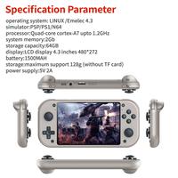 Gambar DS M17 konsol Video Game genggam Retro sistem Linux sumber terbuka dari DC Star undefined 4 Tokopedia