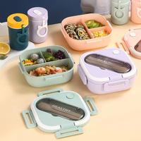 Gambar Lunch Box Kotak Bekal 3 Sekat 1300 Ml Free Sendok Garpu 919 Terbaru - PINK dari tutikk official store undefined 3 Tokopedia