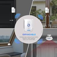 Gambar XR KERUI M525 32 Songs Optional 500ft Door Chime Home Security Welco dari XplotionRich undefined 4 Tokopedia