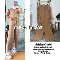Gambar MEISYA SET RAYON CRINKLE - SETELAN POLOS REMPEL KEKINIAN dari SAPTO KITA undefined 4 Tokopedia