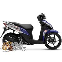 Gambar Decal Spacy Full body Stiker Full Body Honda Spacy  - Ducati - Biru, Glossy dari decalmatic_NEW undefined 1 Tokopedia