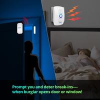 Gambar XR KERUI M525 32 Songs Optional 500ft Door Chime Home Security Welco dari XplotionRich undefined 3 Tokopedia