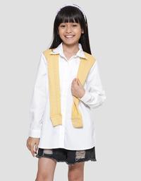 Gambar Aero Syal Rajut Pundak Texture Kemeja Anak Perempuan 120388546 - PASTEL YELLOW, 5-6 Y dari Matahari Official undefined 1 Tokopedia