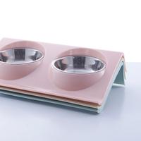 Gambar Stainless Steel Water Bowl Feeder Solution Dog And Cat Supplies D dari Sinar Bintang9 undefined 1 Tokopedia