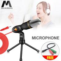 Gambar TERMURAH MicroBang Microphone Music Singing Speaker Professional Recording Studio Equipment Sound Podcast Studio Recording Microphone With Adjustable Mic Holder Home dari sToko Wahyu undefined 1 Tokopedia