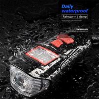 Gambar Lampu Klakson Sepeda LCD Wateroof+Speedometer Bike Lamp Aksesoris Sped - Hitam dari berkah makmur jaya store1 undefined 5 Tokopedia