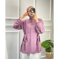 Gambar Blouse Wanita Murah Nyaman Kasual Atasan Unik Halus M5E2 Fashion Term dari Seiichi Onlinee undefined 5 Tokopedia