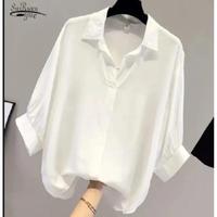 Gambar Blouse Wanita Fashion Premium Quality Unik Keren Baju Formal E1B5 Pak dari Seiichi Onlinee undefined 5 Tokopedia