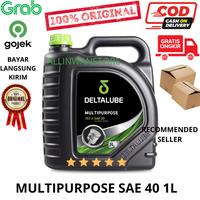Gambar PTR 5L Oli Deltalube Multipurpose 757 SAE 40 API Service SJ CF-4 dari ikiko, undefined 1 Tokopedia