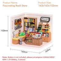 Gambar ET Rolife Plastic House Building Set Mini Doll House Fascinating Boo dari ElectroTriD iD undefined 2 Tokopedia