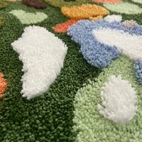 Gambar EE Luxury Green Moss Style Turfting Rugs Irregular Moss Carpet Lands dari Everlasting Expo undefined 5 Tokopedia