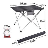 Gambar GS Camping Table Portable Foldable Desk Furniture Computer Bed dari asyusya undefined 4 Tokopedia
