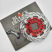 Gambar BLACK DIAMOND Disc Piringan Cakram Depan 260mm Vario 125/150 Vario 160 CBS Beat Fi Beat Pop Scoopy Spacy CNC Floating Disc Brake Black Diamond - Hitam Bintang , Vario 125/150 dari PJT Motorsport undefined 4 Tokopedia