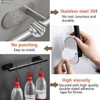 Gambar Adhesive Bathroom Hardware Accessories Towel Rack Toilet Paper dari asyusya undefined 2 Tokopedia