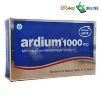 Gambar ARDIUM 1000MG 1 BOX 3 STRIP dari Apotek Cahaya Farma Banten undefined 1 Tokopedia