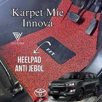 Gambar Karpet Mobil Mie Bihun Innova Old, Reborn, Captain Seat Full Set - Hitam, 2 Baris Polos dari zikkkkkstore undefined 1 Tokopedia