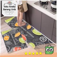 Gambar 1 Set Keset Kaki Dapur Panjang Alas Lantai Karpet Pintu Rumah Kamar - Kitchen dari gunnubay undefined 3 Tokopedia