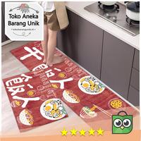 Gambar 1 Set Keset Kaki Dapur Panjang Alas Lantai Karpet Pintu Rumah Kamar - Kitchen dari gunnubay undefined 4 Tokopedia