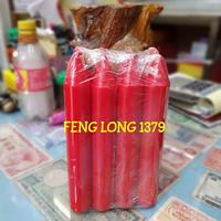 Gambar Lilin Puja Sembahyang Merah Isi 8 Batang | Lilin Batangan Merah Kecil dari gunnubay undefined 1 Tokopedia