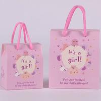 Gambar PAPER BAG GOODIE BAG SNACK SOUVENIR KADO  ULANG TAHUN ANAK PINK BIRU - Biru, S dari cocomelon jkt undefined 1 Tokopedia