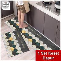 Gambar 1 Set Keset Kaki Dapur Panjang Alas Lantai Karpet Pintu Rumah Kamar - Kitchen dari gunnubay undefined 1 Tokopedia