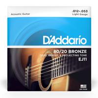 Gambar D'Addario EJ11 Light Gauge 012-053 Strings | Senar Gitar Akustik dari SUMBERMAS MUSIK undefined 1 Tokopedia