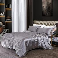 Gambar AG Luxury Bedding Set With Fitted Sheet HighEnd Satin Bedding Sets dari AdvanceGen undefined 1 Tokopedia