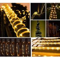 Gambar Lampu Hias String s Solar Power Waterproof 50 Led 3w 7m Hs 33 White dari Miandi Shop undefined 3 Tokopedia