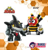 Gambar Orange Cat Industry Plastic Model Qosmos B-Robo Kabutaku - Sharkler & Spyoon dari Drakuli Games Store undefined 1 Tokopedia