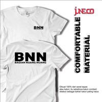 Gambar Kaos Baju T-shirt Distro Plesetan BNN Bagian Nuang Nuang Pria Wanita - white, S dari June co undefined 2 Tokopedia