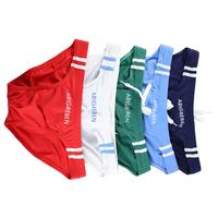 Gambar BJ Mens Solid Color Swimming Briefs Swimwear Summer Beachwear Drawst dari BadBoy Jaya undefined 4 Tokopedia