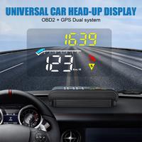 Gambar For All Cars Car HUD Speedometer Auto Electronics Accessories Digital dari grosir_tfhv undefined 4 Tokopedia