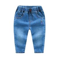 Gambar Celana Panjang Jeans Anak Laki Cowok 2 3 4 5 6 7 Tahun Bordir Bear Warna Biru Hitam ROY - Biru Tua, Size 8 dari Belvin Grosir Baju Anak undefined 5 Tokopedia