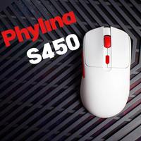 Gambar PHYLINA S450 Wireless Gaming Mouse 56g Lightweight 2.4G USB-C Wired dari Cunha Market undefined 1 Tokopedia