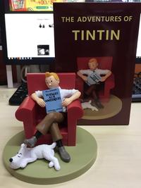 Gambar New!! The Adventure of Tintin Action Figure - Tin Tin Sofa dari jobiland undefined 5 Tokopedia