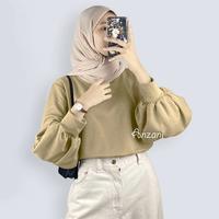 Gambar L14 PUFFY TOP BLOUSE / BAJU ATASAN WANITA / ANZANI.ID dari Gausia77 undefined 3 Tokopedia