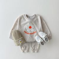 Gambar Autumn Clothing Baby Set 2 Piece Casual Flower Letter Print Topp dari MutiaraMart67 undefined 1 Tokopedia