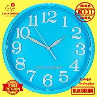 Gambar Jam Dinding Esa 102 Bulat s Minimalis Diameter 26 cm Best Seller dari Krisstianto SHOPP undefined 5 Tokopedia
