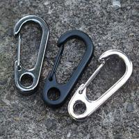 Gambar 2/4Pcs D Carabiner D-Ring Key Chain Spring Clips Mini Aluminium Alloy Hang Buckle Survival EDC Gear Outdoor Camping Keyring Tool dari Untung_store24 undefined 1 Tokopedia