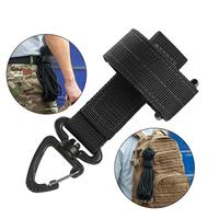 Gambar Outdoor Keychain Tactical Gear Clip Keeper Pouch Belt Keychain Webbing Gloves Rope Holder Military Hook Nylon Webbing Keyring dari Untung_store24 undefined 1 Tokopedia
