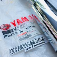 Gambar Muffler Knalpot F1ZR FIZR F1Z FIZ R Chrome Standart Original Yamaha YG dari maureen fauzshop undefined 5 Tokopedia
