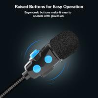 Gambar TNICER N1 Motorcycle Helmet Bluetooth Headset Connection 2 Phones Supe Sound Quality Wireless Headphone Earphone Speaker dari wibu435 undefined 3 Tokopedia